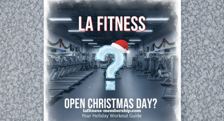 Is LA Fitness Open on Christmas Day