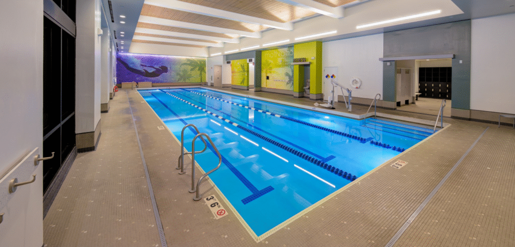 la fitness pool lnegth