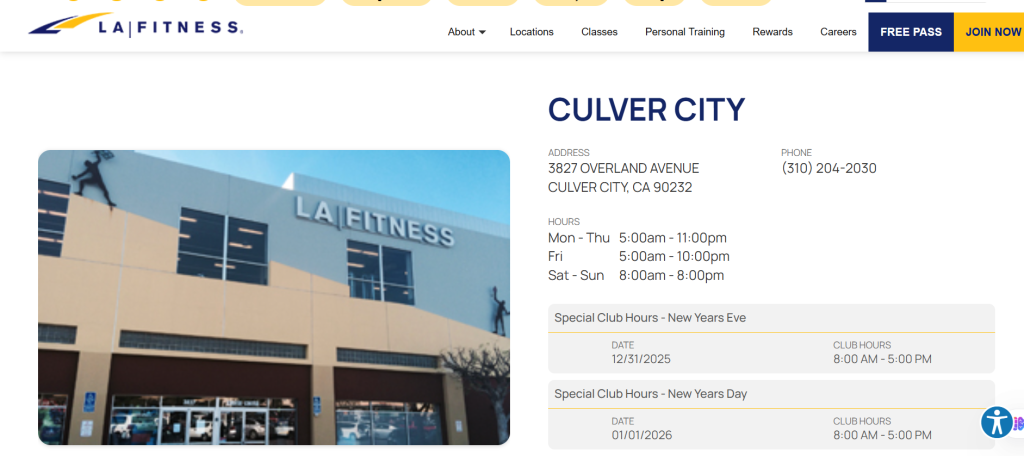 LA Fitness Culver City